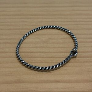 James Avery Twisted Wire Hook-On Bracelet